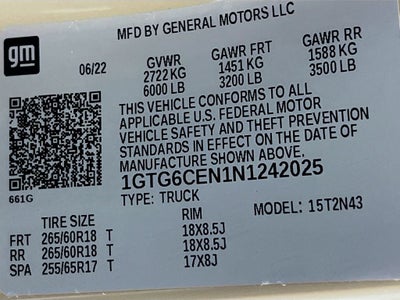 2022 GMC Canyon Elevation