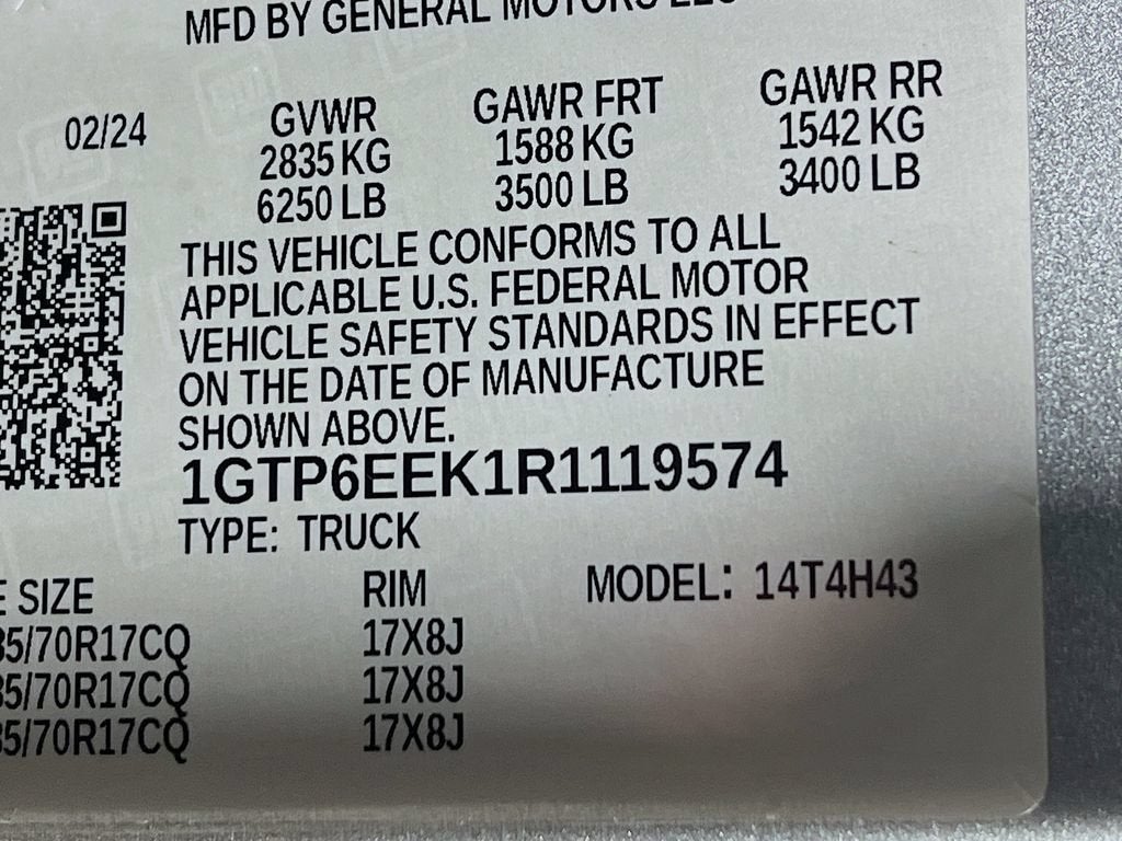 2024 GMC Canyon AT4X