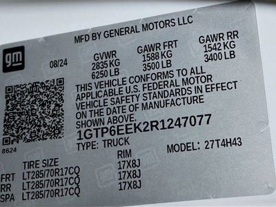 2024 GMC Canyon AT4X