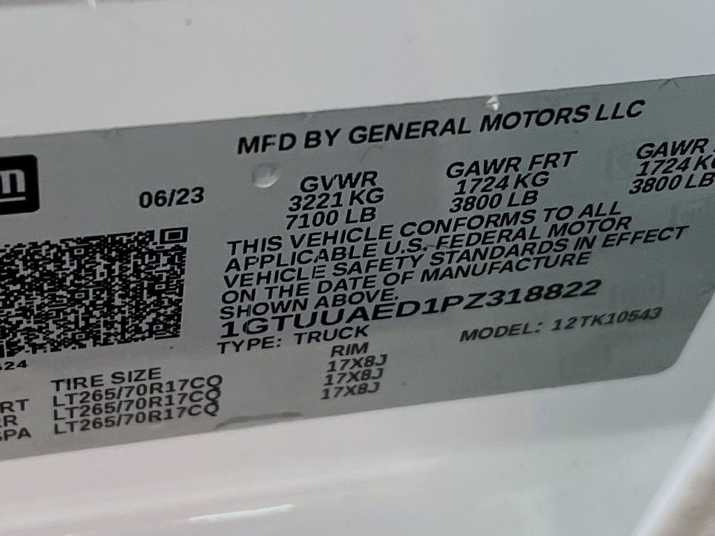 2023 GMC Sierra 1500 Pro