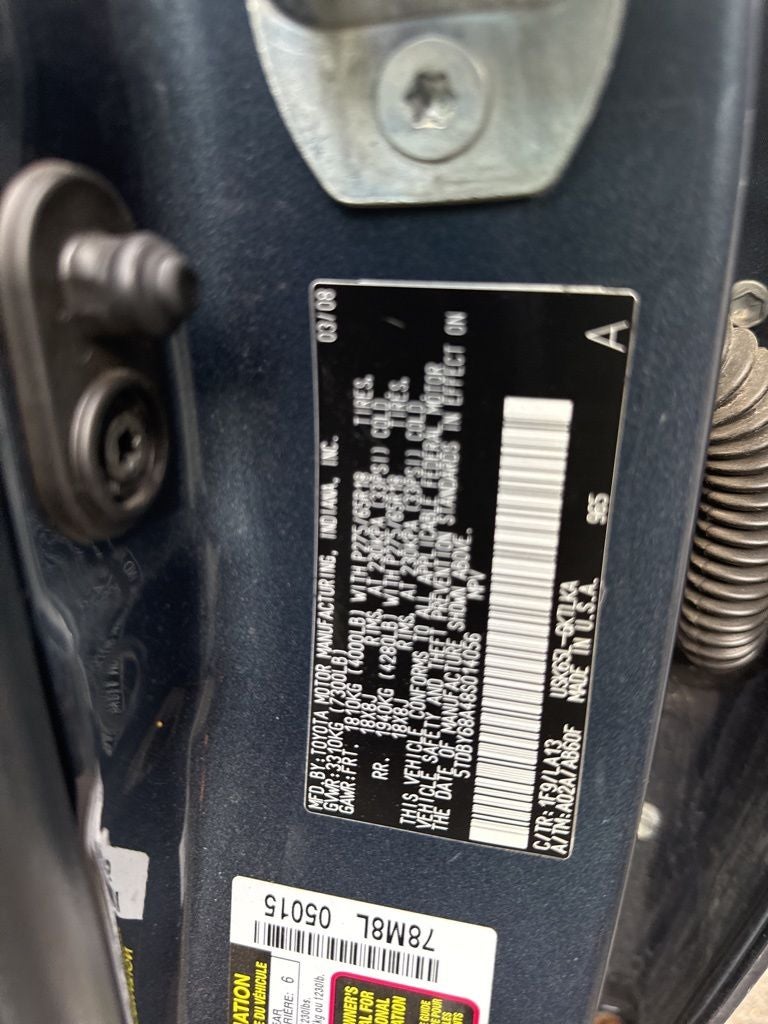 2008 Toyota Sequoia Ltd