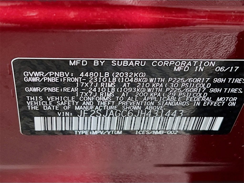 2018 Subaru Forester 2.5i Premium