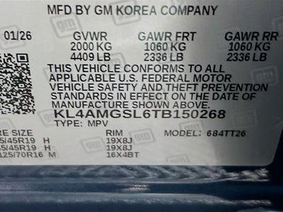 2026 Buick Encore GX Avenir