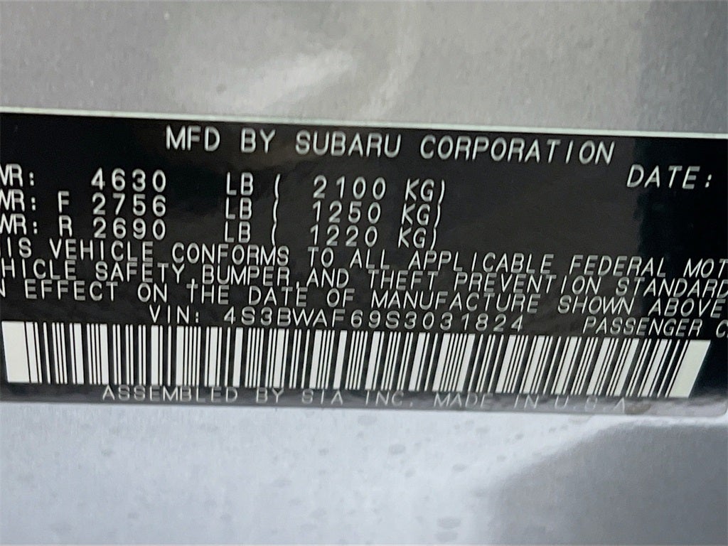 2025 Subaru LEGACY Premium
