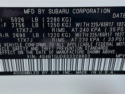 2025 Subaru OUTBACK Wilderness