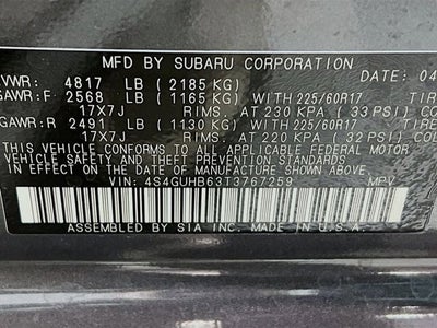 2026 Subaru CROSSTREK Base