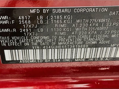 2026 Subaru CROSSTREK Base