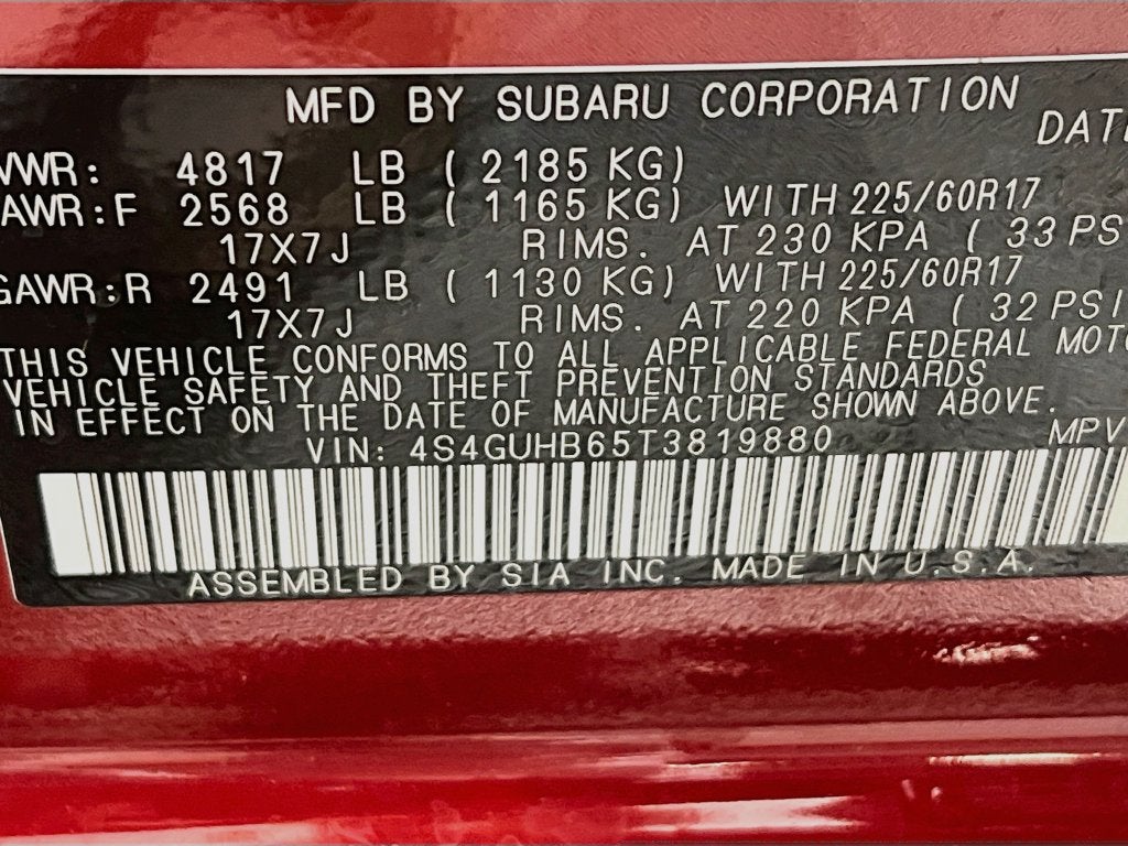 2026 Subaru CROSSTREK Base