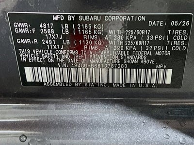 2026 Subaru CROSSTREK Base