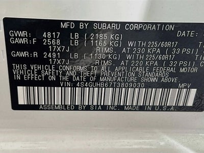 2026 Subaru CROSSTREK Base