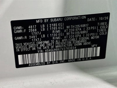 2027 Subaru CROSSTREK Base
