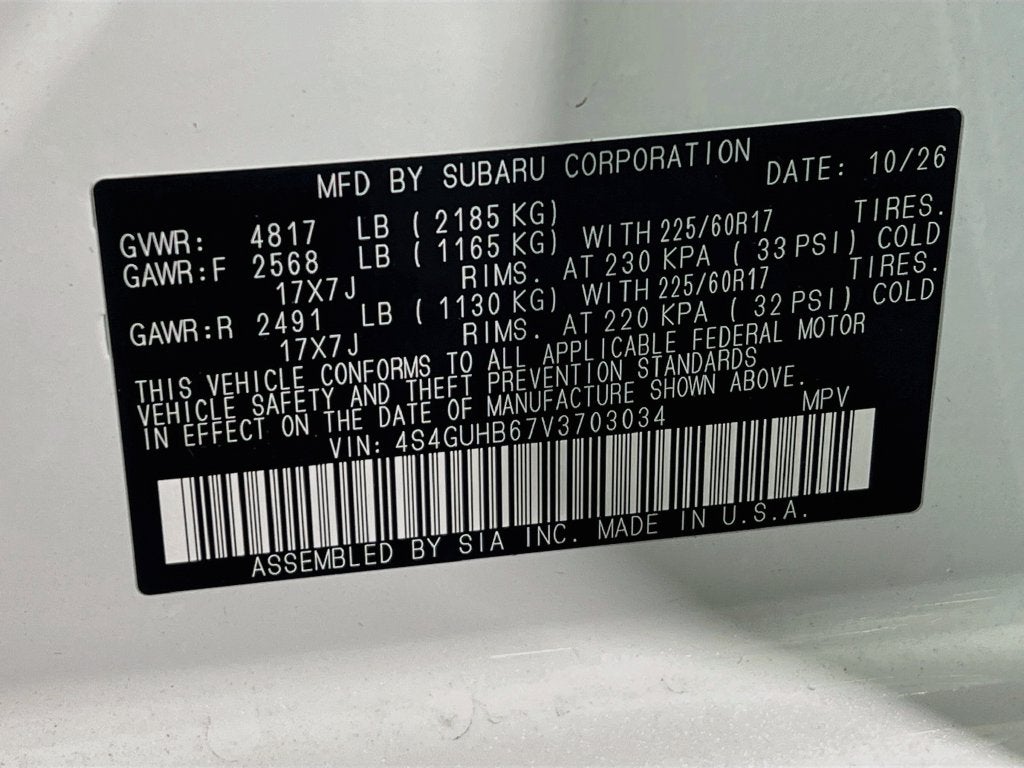 2027 Subaru CROSSTREK Base