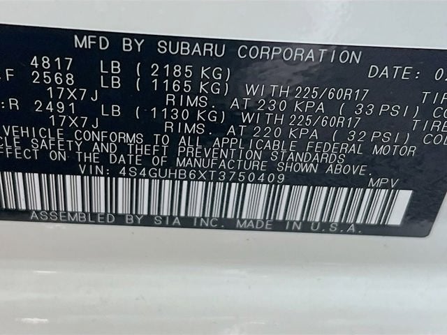 2026 Subaru CROSSTREK Base