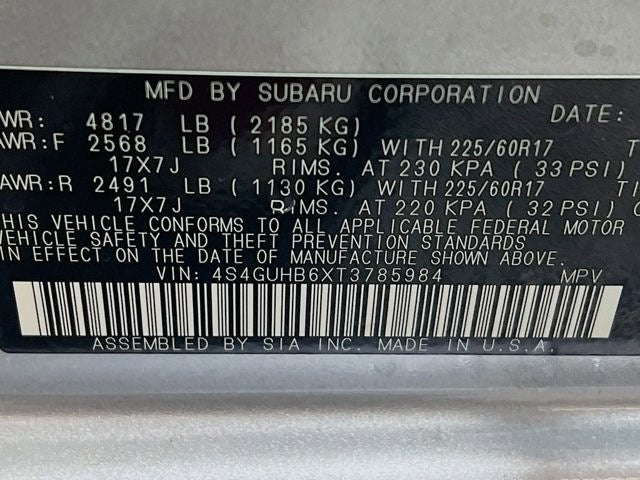 2026 Subaru CROSSTREK Base