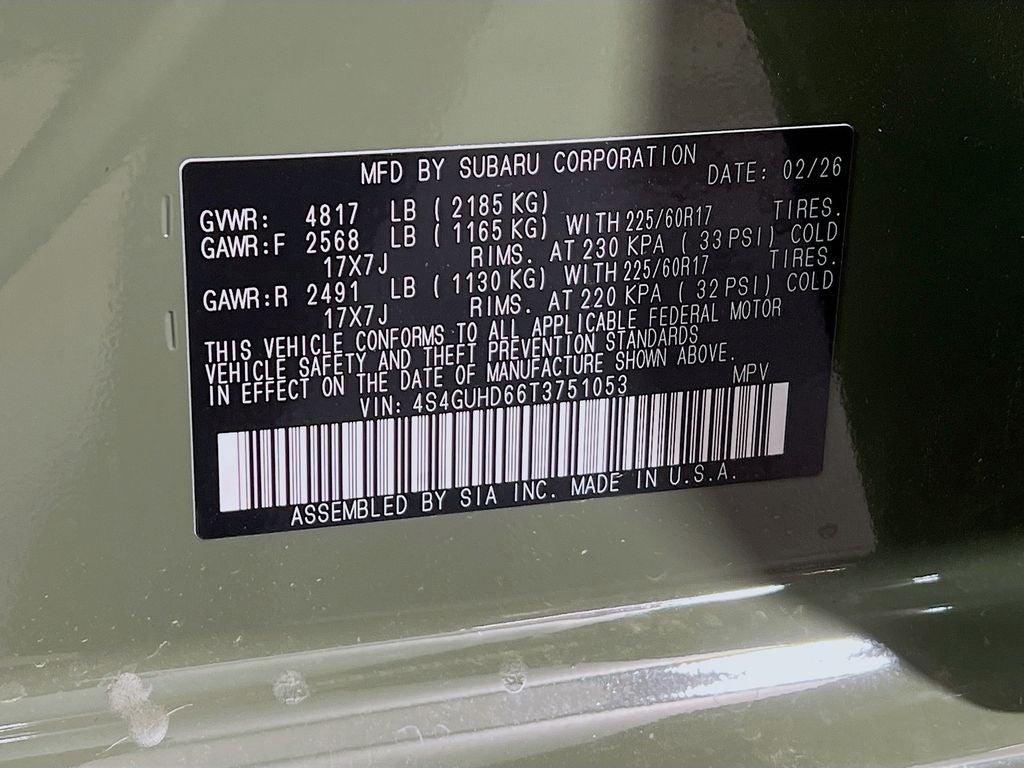 2026 Subaru CROSSTREK Premium