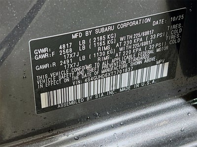 2026 Subaru CROSSTREK Premium