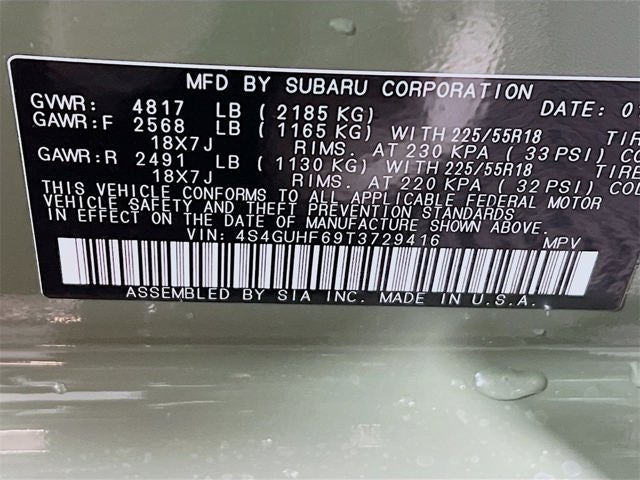 2026 Subaru CROSSTREK Sport