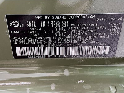 2026 Subaru CROSSTREK Limited