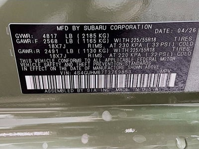 2026 Subaru CROSSTREK Limited
