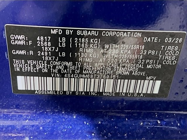 2026 Subaru CROSSTREK Limited