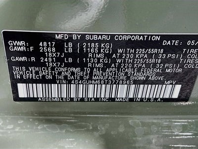 2026 Subaru CROSSTREK Limited