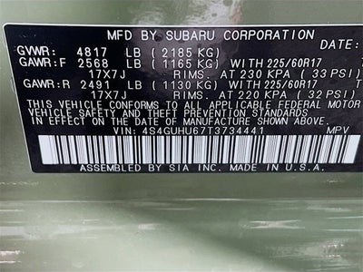 2026 Subaru CROSSTREK Wilderness