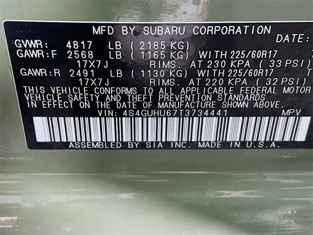 2026 Subaru CROSSTREK Wilderness