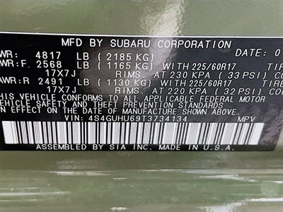 2026 Subaru CROSSTREK Wilderness