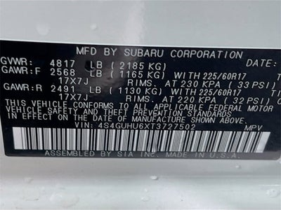 2026 Subaru CROSSTREK Wilderness