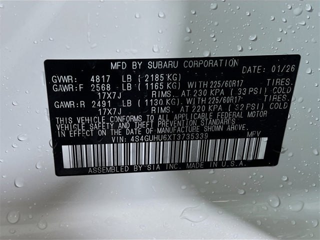 2026 Subaru CROSSTREK Wilderness