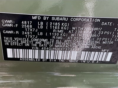 2026 Subaru CROSSTREK Wilderness