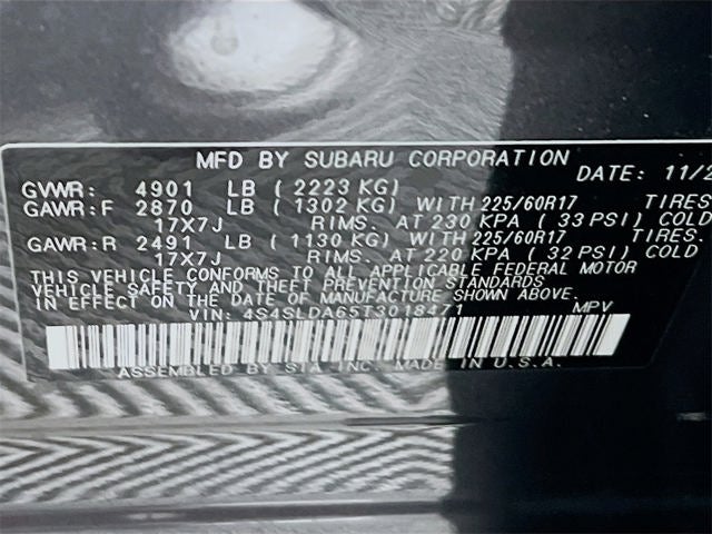 2026 Subaru FORESTER Standard Model