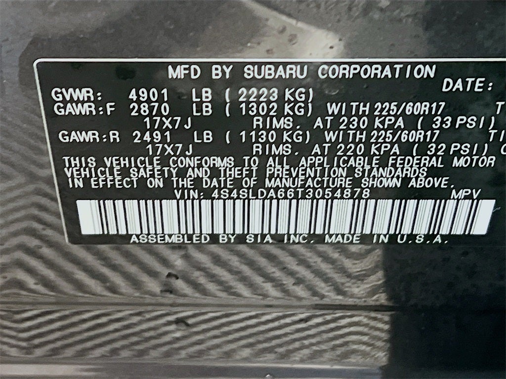 2026 Subaru FORESTER Standard Model