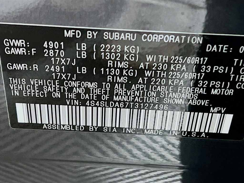 2026 Subaru FORESTER Standard Model
