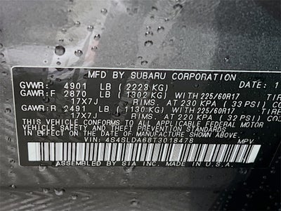 2026 Subaru FORESTER Standard Model