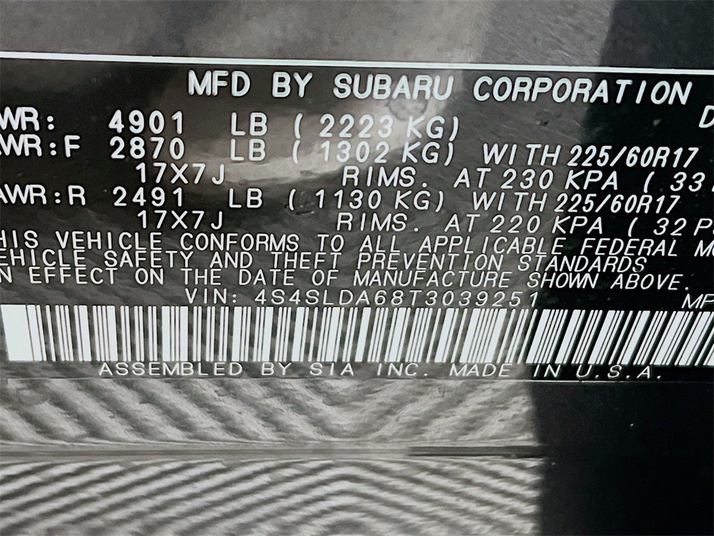 2026 Subaru FORESTER Standard Model