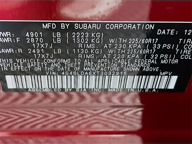 2026 Subaru FORESTER Standard Model