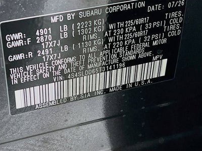 2026 Subaru FORESTER Premium