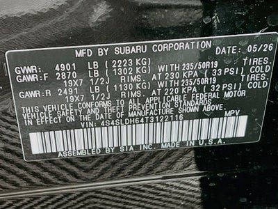 2026 Subaru FORESTER Sport Onyx Edition