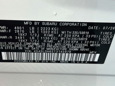 2026 Subaru FORESTER Sport Onyx Edition