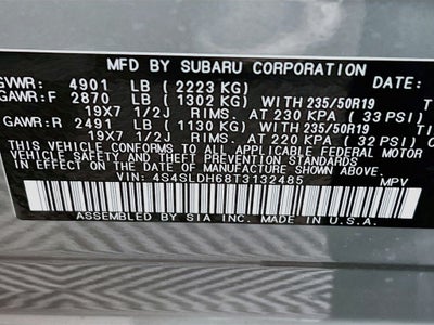 2026 Subaru FORESTER Sport