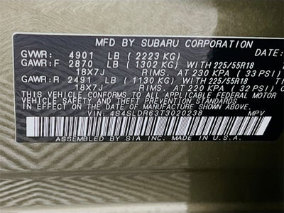 2026 Subaru FORESTER Limited