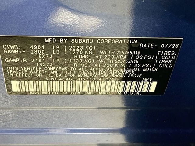 2026 Subaru FORESTER Limited