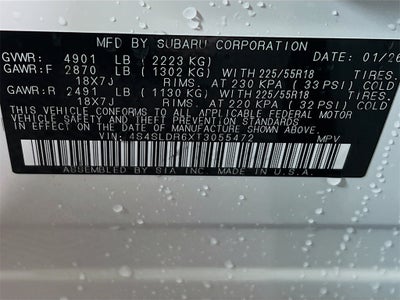 2026 Subaru FORESTER Limited