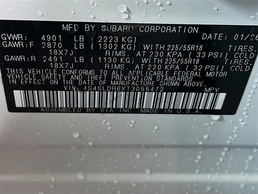 2026 Subaru FORESTER Limited