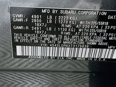 2026 Subaru FORESTER Limited