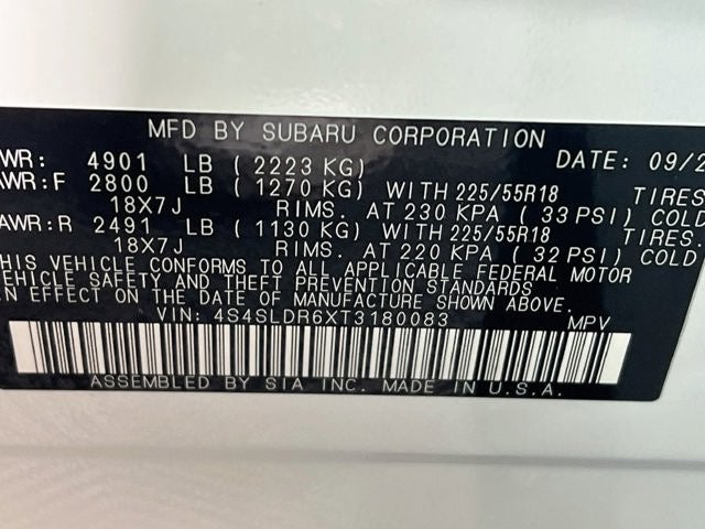 2026 Subaru FORESTER Limited