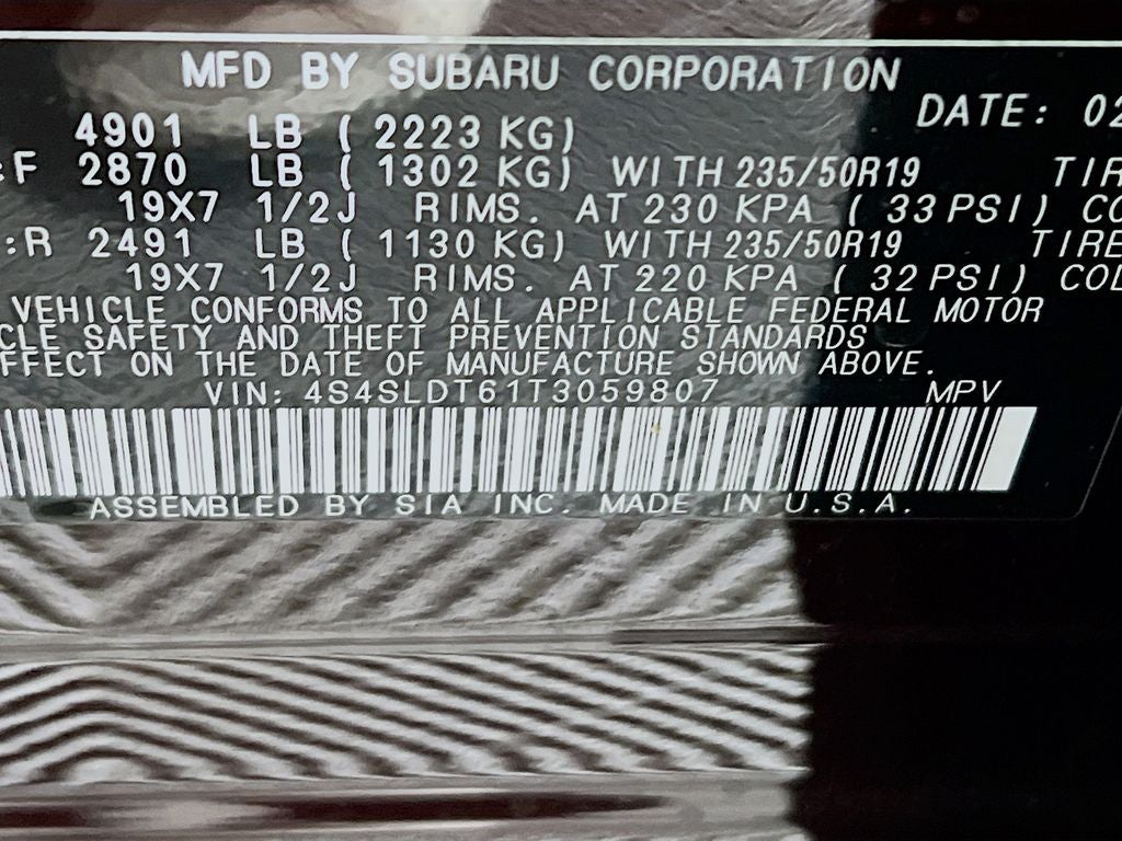 2026 Subaru FORESTER Touring