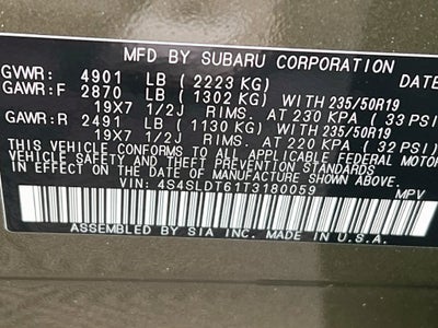 2026 Subaru FORESTER Touring