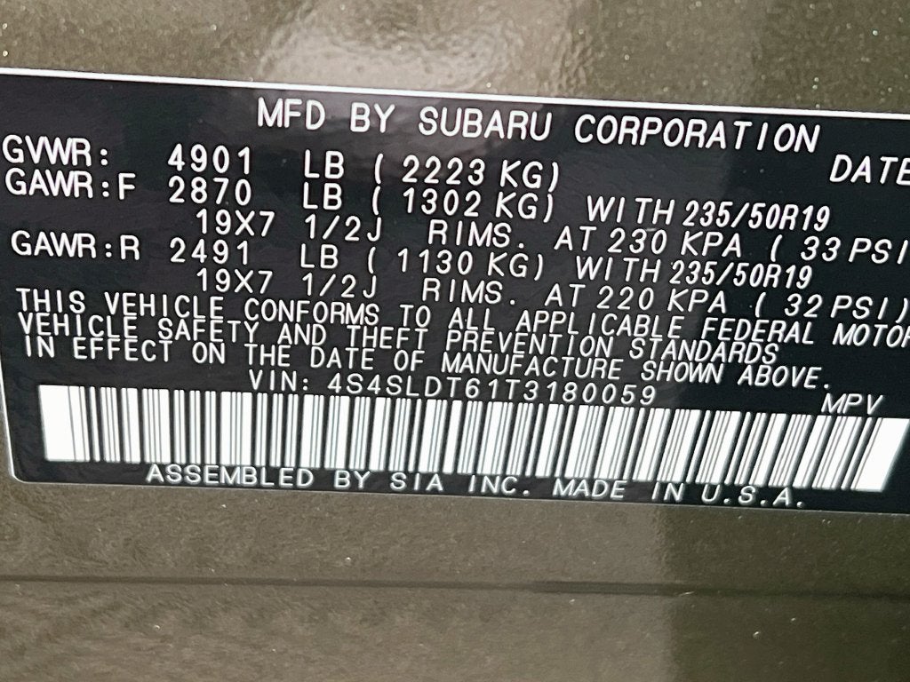 2026 Subaru FORESTER Touring